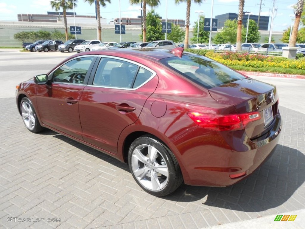 Crimson Garnet 2013 Acura ILX 2.0L Technology Exterior Photo #65820275