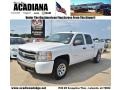 2008 Summit White Chevrolet Silverado 1500 LS Crew Cab  photo #1