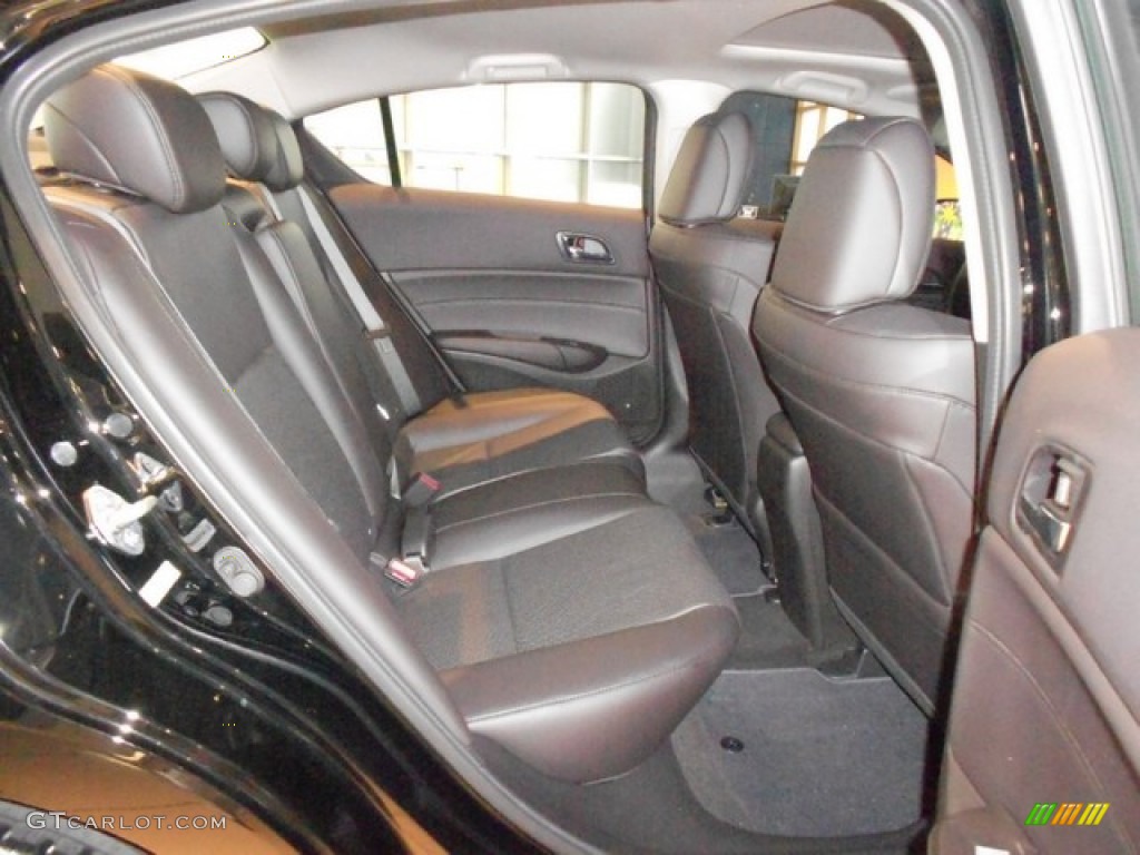 Ebony Interior 2013 Acura ILX 2.0L Technology Photo #65820578