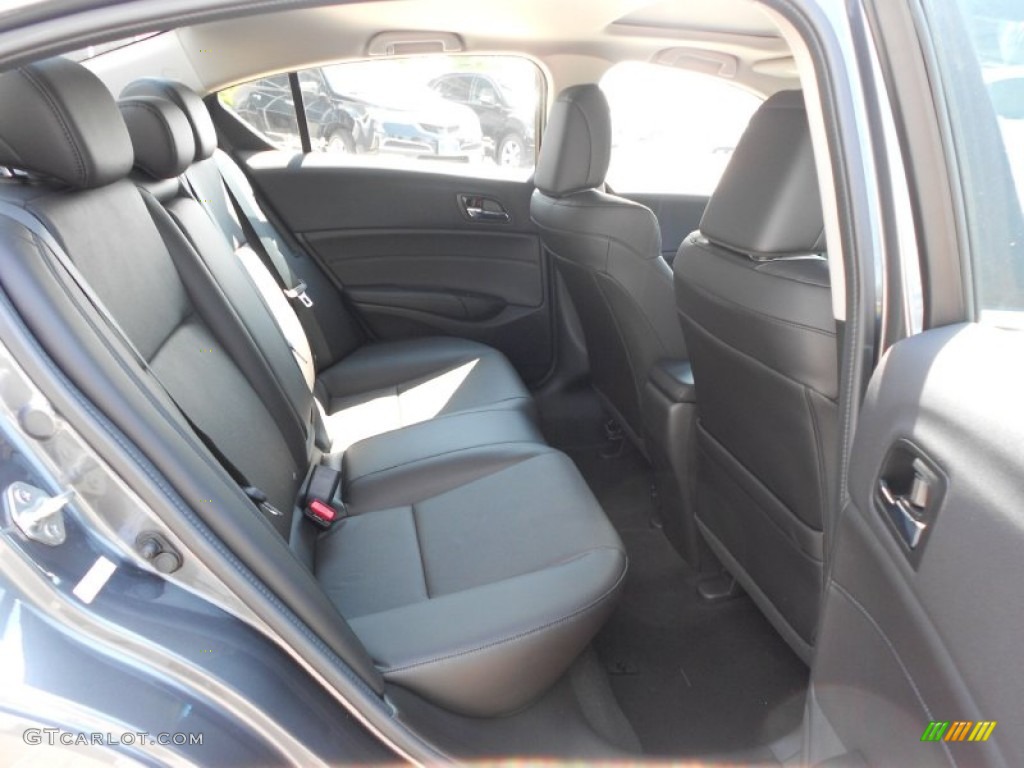 2013 Acura ILX 1.5L Hybrid Technology Rear Seat Photo #65820780