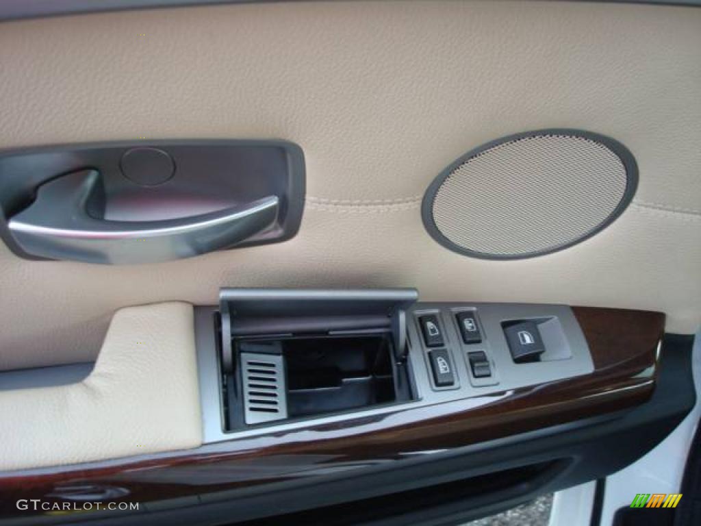 2006 7 Series 750i Sedan - Alpine White / Black/Cream Beige photo #13