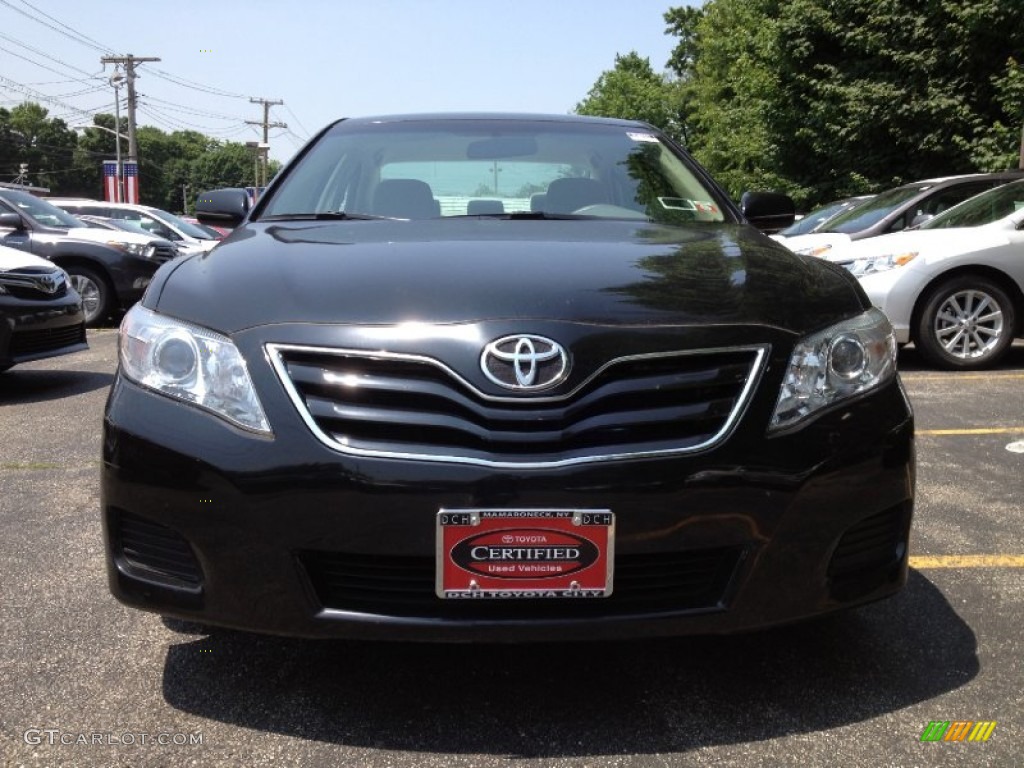 2010 Camry LE - Black / Bisque photo #4