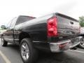 2007 Brilliant Black Crystal Pearl Dodge Ram 1500 Laramie Quad Cab  photo #2
