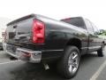 2007 Brilliant Black Crystal Pearl Dodge Ram 1500 Laramie Quad Cab  photo #3