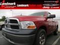 2009 Flame Red Dodge Ram 1500 ST Regular Cab  photo #2