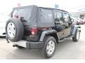 2009 Black Jeep Wrangler Unlimited Sahara 4x4  photo #2