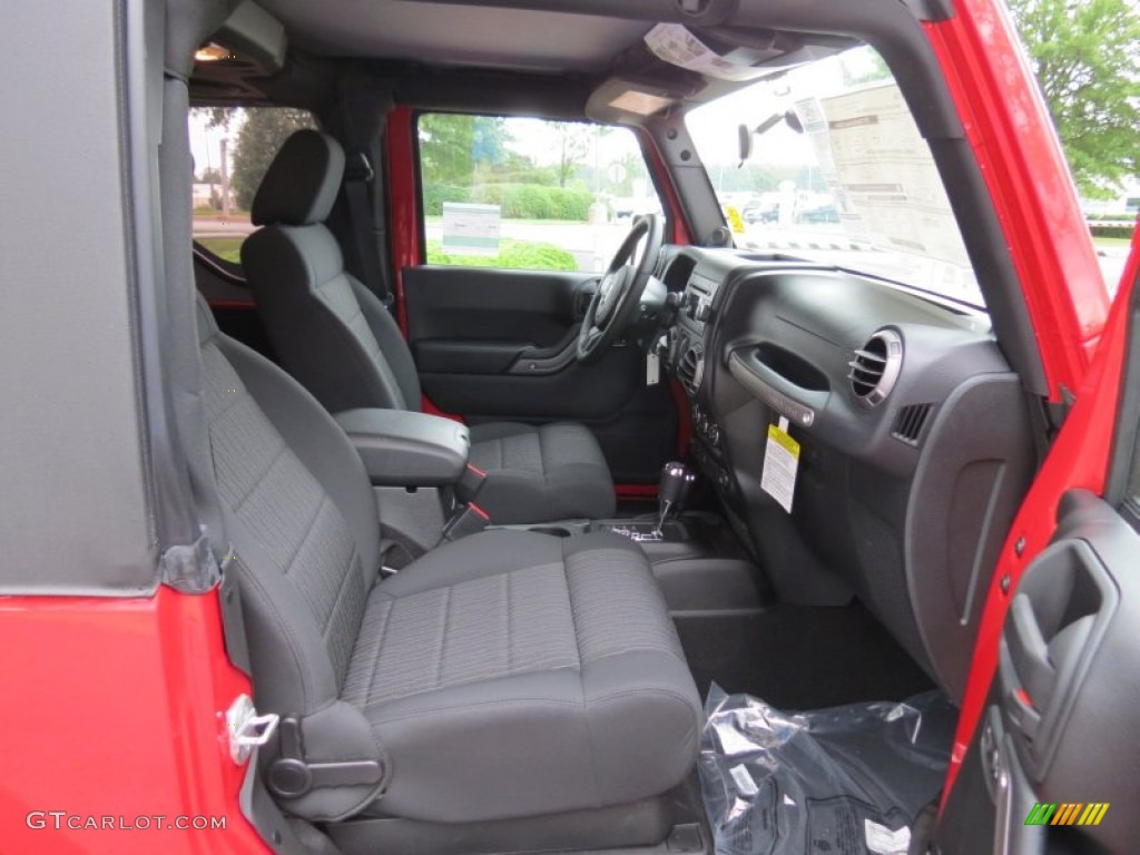 2012 Wrangler Sport S 4x4 - Flame Red / Black photo #9