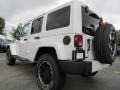 2012 Bright White Jeep Wrangler Unlimited Sahara 4x4  photo #2