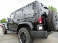 2012 Black Jeep Wrangler Unlimited Sahara 4x4  photo #2
