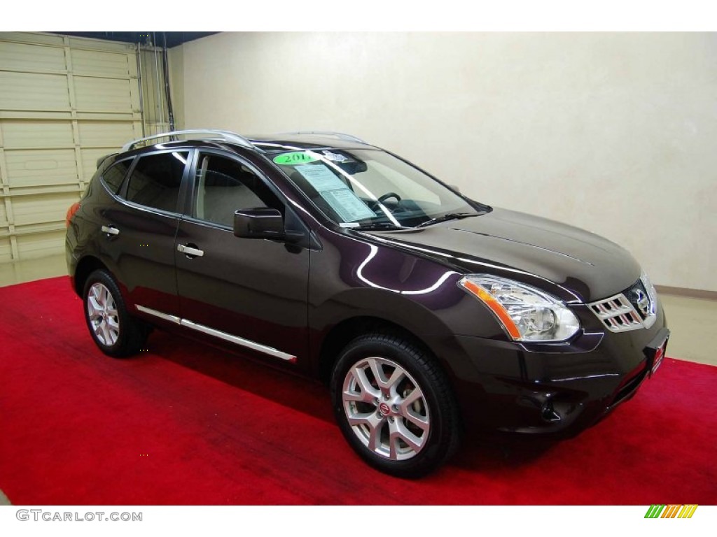 2011 Rogue SL - Black Amethyst / Black photo #1
