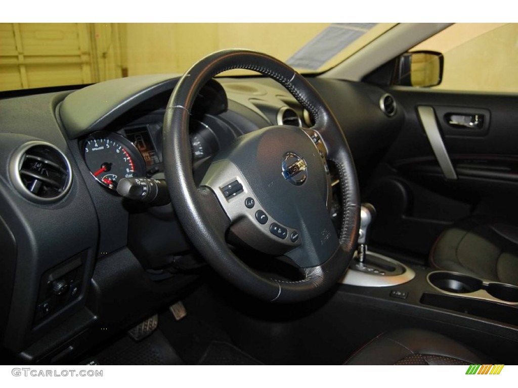 2011 Rogue SL - Black Amethyst / Black photo #11
