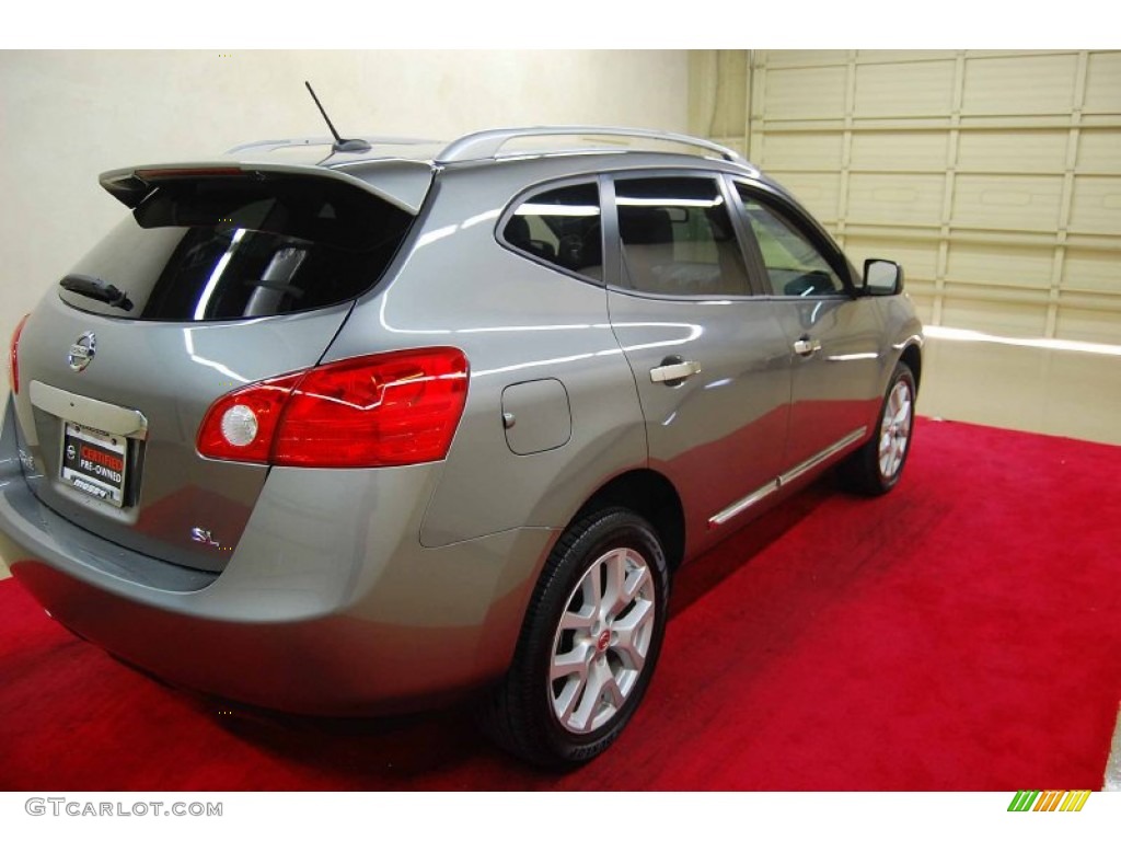 2011 Rogue SL - Gotham Gray Metallic / Gray photo #6