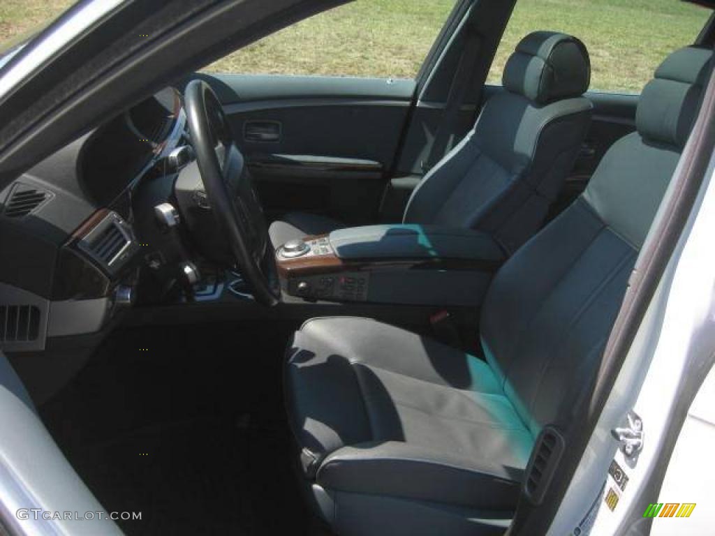 2006 7 Series 750Li Sedan - Alpine White / Basalt Grey/Flannel Grey photo #4
