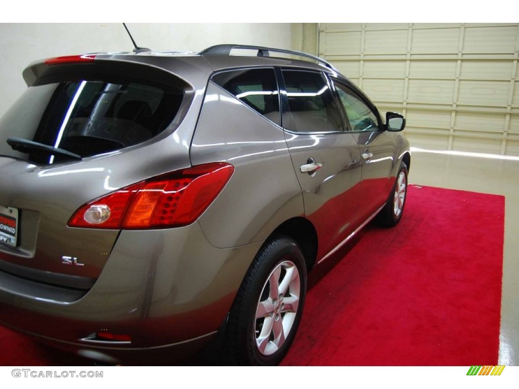 2009 Murano SL - Tinted Bronze Metallic / Beige photo #6