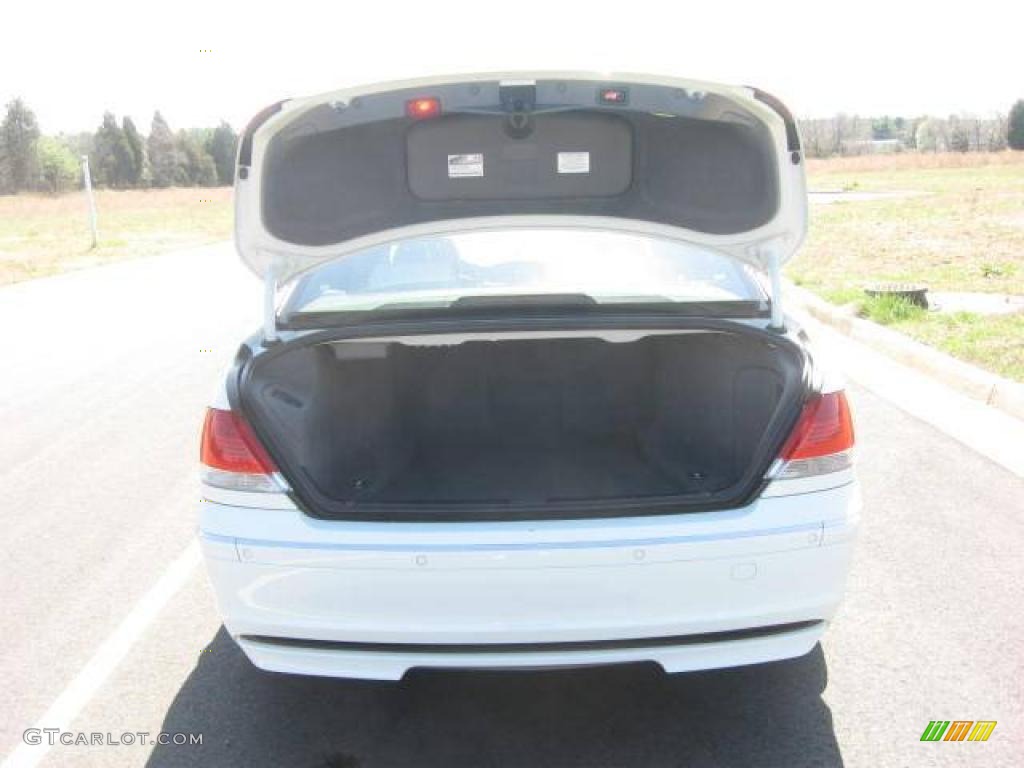 2006 7 Series 750Li Sedan - Alpine White / Basalt Grey/Flannel Grey photo #15