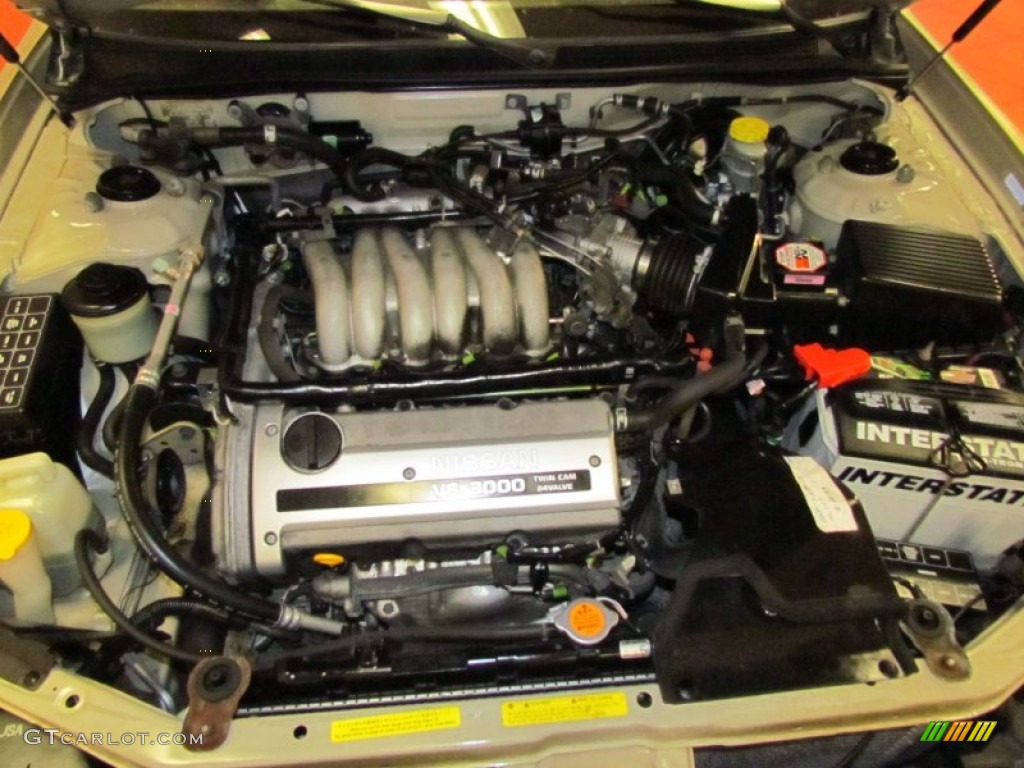 1998 Maxima  - Pebble Beige Metallic / Beige photo #27