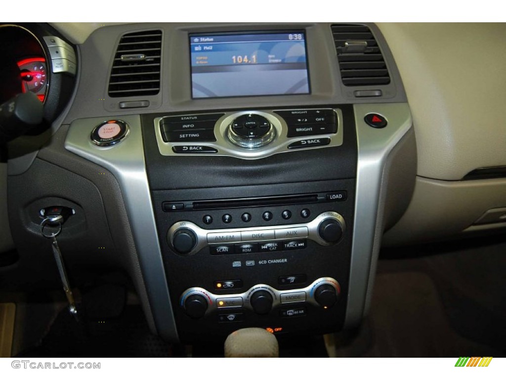 2009 Murano SL - Tinted Bronze Metallic / Beige photo #22