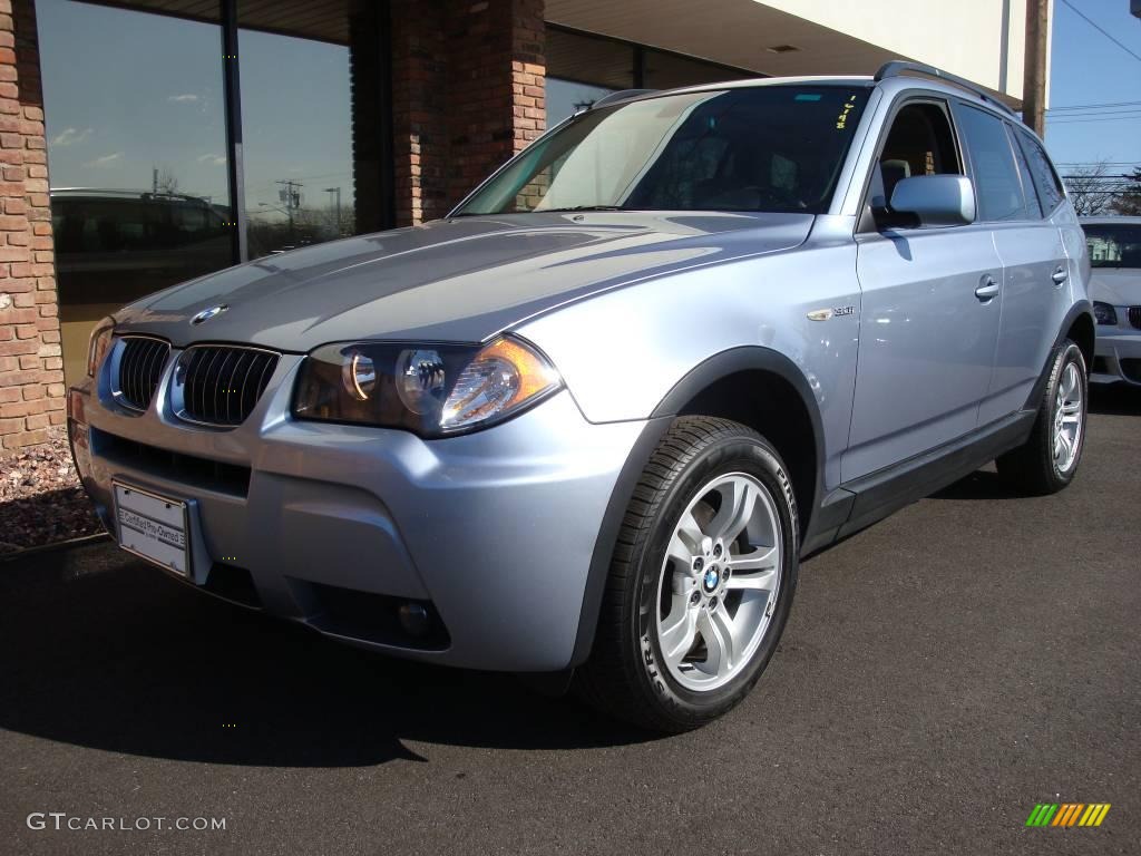 Blue Water Metallic BMW X3