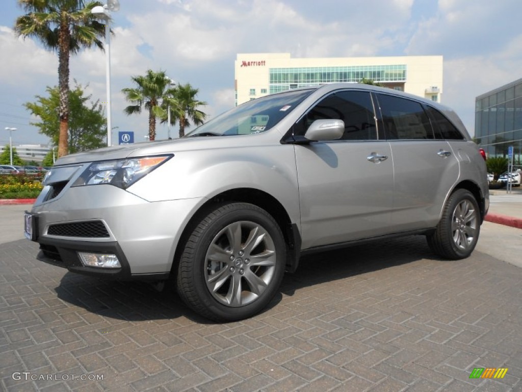 Palladium Metallic 2012 Acura MDX SH-AWD Advance Exterior Photo #65826494