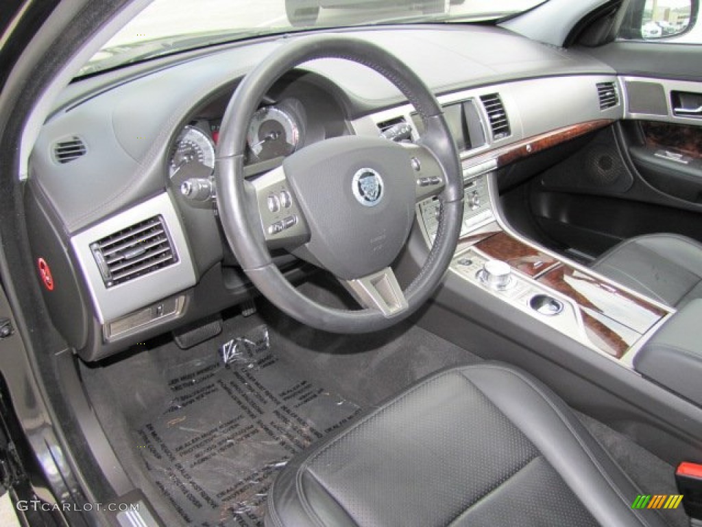 Warm Charcoal Interior 2011 Jaguar XF Premium Sport Sedan Photo #65827192