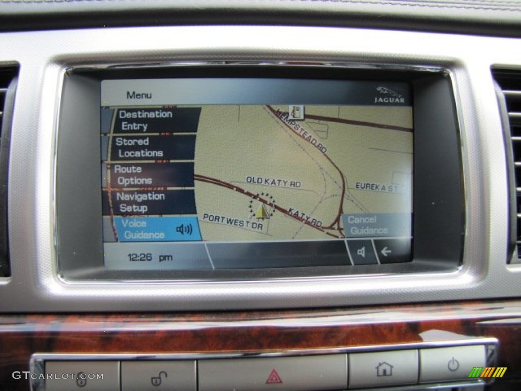 2011 Jaguar XF Premium Sport Sedan Navigation Photo #65827247