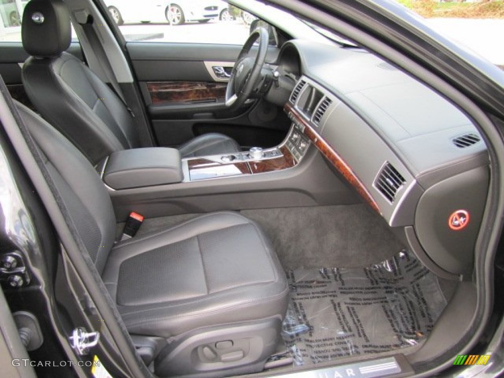 Warm Charcoal Interior 2011 Jaguar XF Premium Sport Sedan Photo #65827280