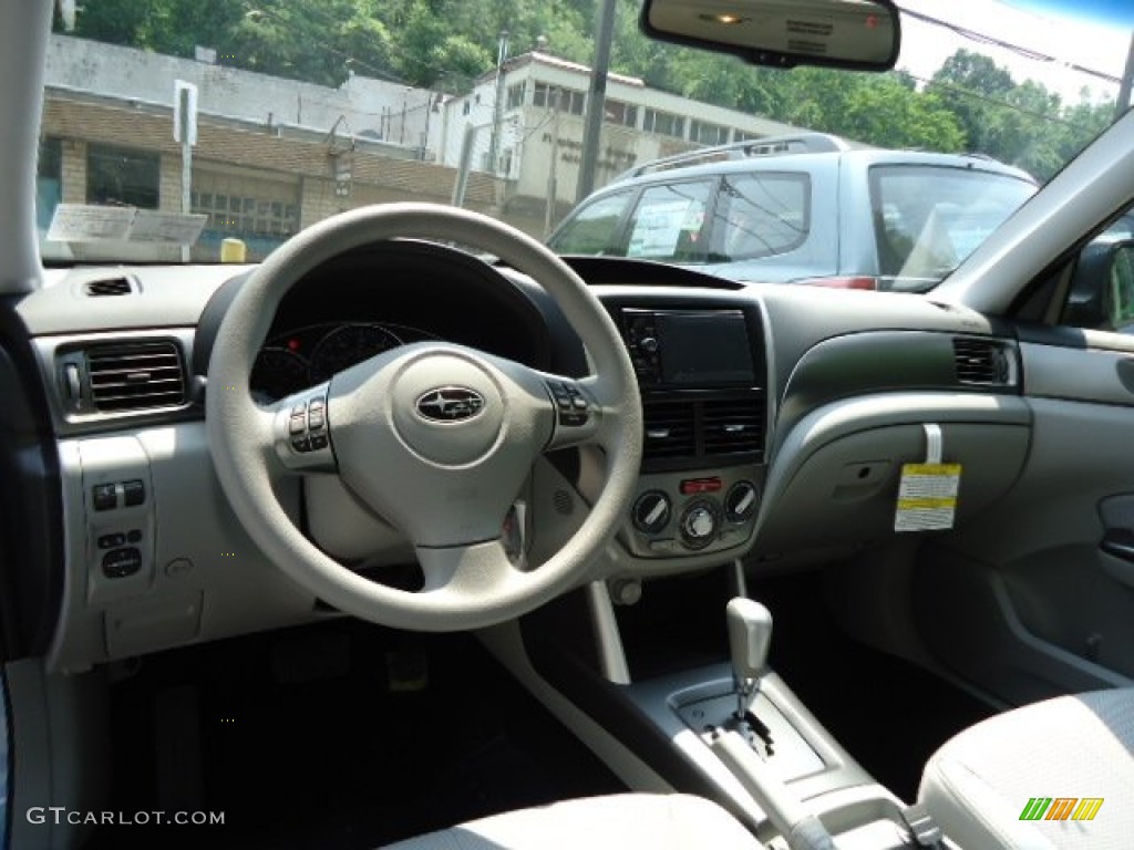 2012 Forester 2.5 X Premium - Ice Blue Metallic / Platinum photo #10