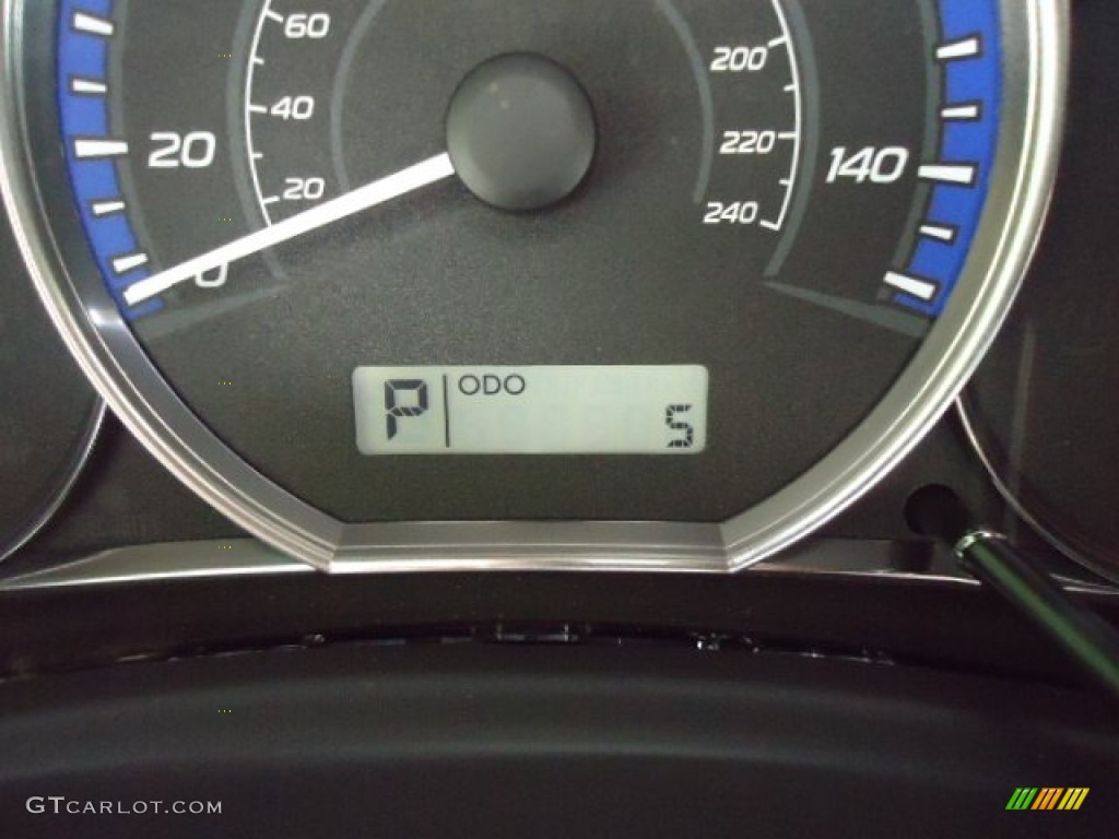 2012 Forester 2.5 X Premium - Ice Blue Metallic / Platinum photo #15
