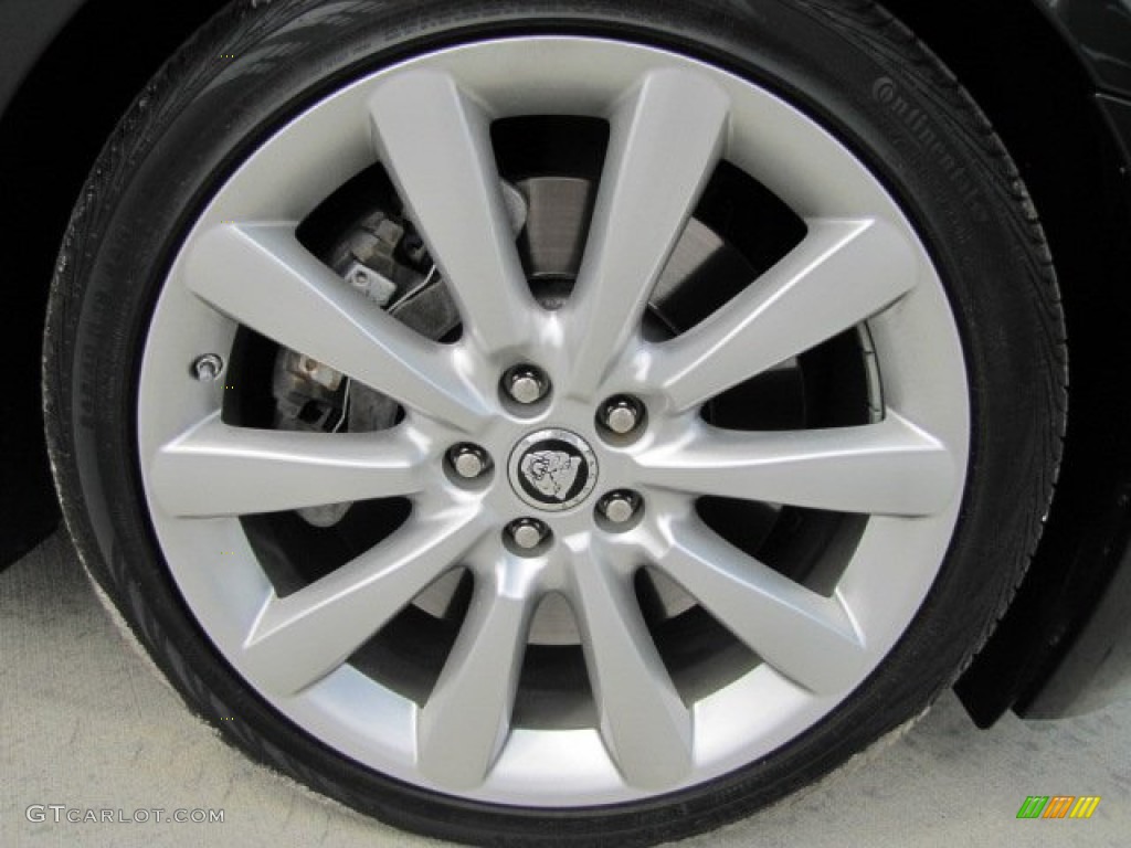 2011 XF Premium Sport Sedan - Stratus Grey Metallic / Warm Charcoal photo #47