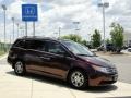 2011 Dark Cherry Pearl Honda Odyssey EX-L  photo #3