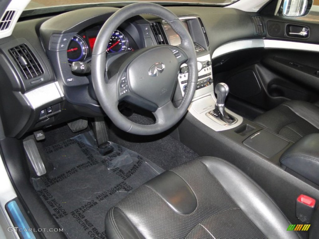 Graphite Interior 2009 Infiniti G 37 Sedan Photo #65828099