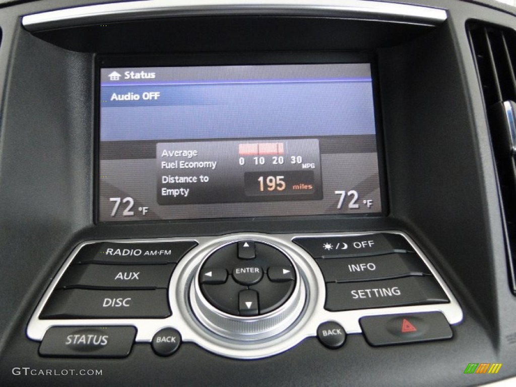 2009 Infiniti G 37 Sedan Controls Photo #65828192