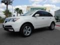Aspen White Pearl II 2012 Acura MDX SH-AWD Technology Exterior
