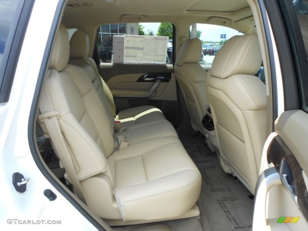 Parchment Interior 2012 Acura MDX SH-AWD Technology Photo #65828504