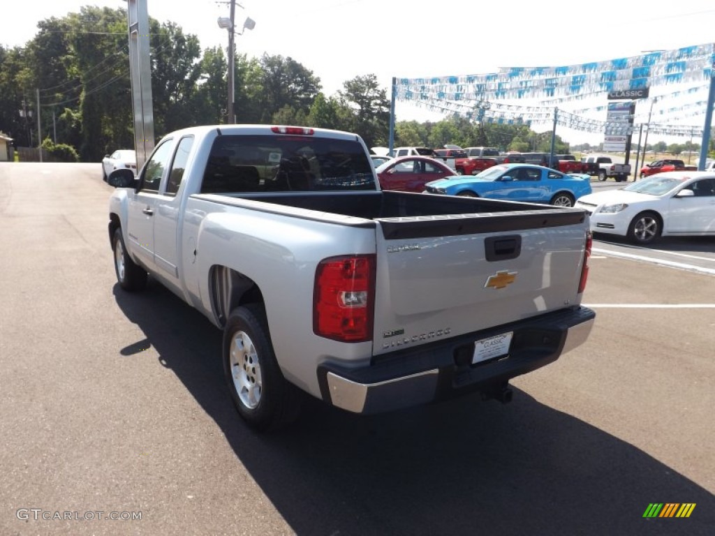 2012 Silverado 1500 LT Extended Cab - Silver Ice Metallic / Ebony photo #3