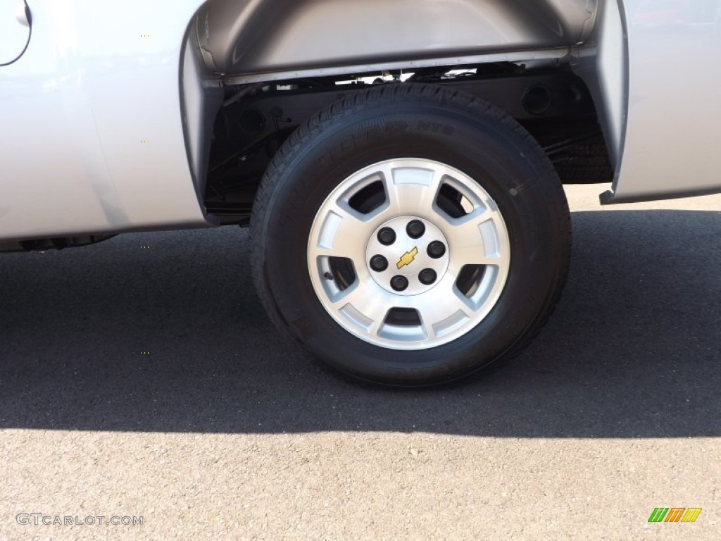 2012 Silverado 1500 LT Extended Cab - Silver Ice Metallic / Ebony photo #20