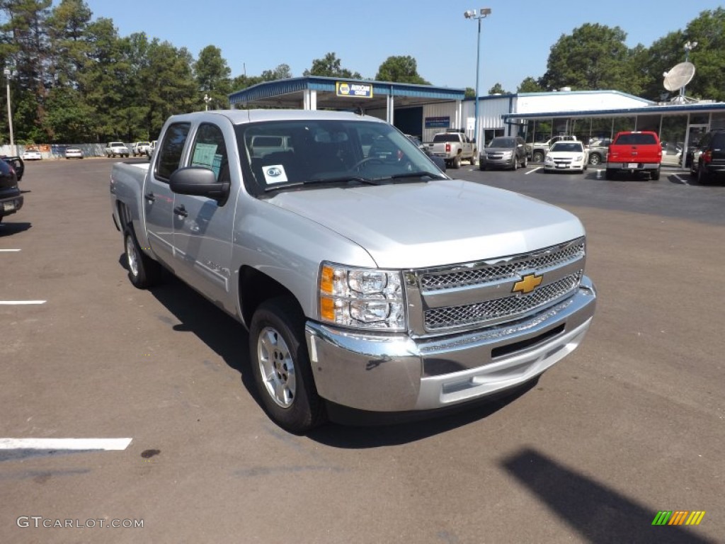 2012 Silverado 1500 LT Crew Cab - Silver Ice Metallic / Ebony photo #7