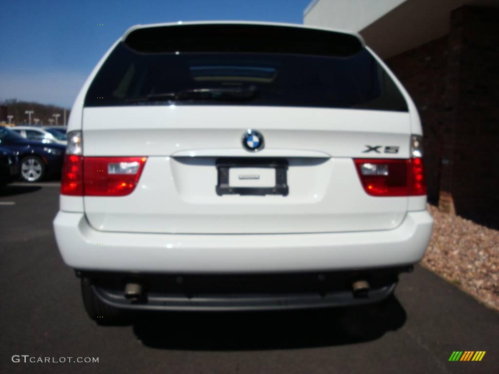 2006 X5 3.0i - Alpine White / Beige photo #4