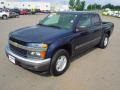 2007 Imperial Blue Metallic Chevrolet Colorado LT Crew Cab  photo #1