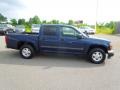 2007 Imperial Blue Metallic Chevrolet Colorado LT Crew Cab  photo #3