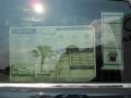  2012 MDX SH-AWD Advance Window Sticker