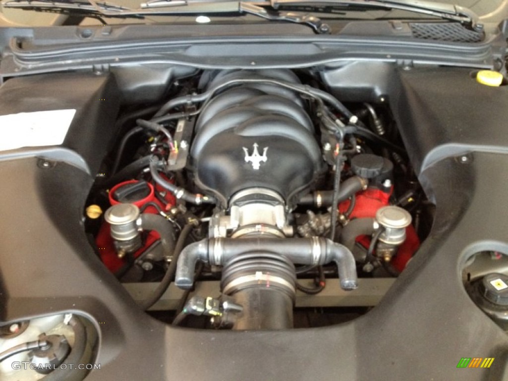 2009 Maserati GranTurismo S 4.7 Liter DOHC 32-Valve VVT V8 Engine Photo #65833307
