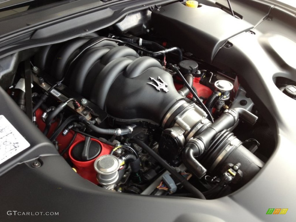 2012 Maserati GranTurismo Convertible GranCabrio Sport 4.7 Liter DOHC 32-Valve VVT V8 Engine Photo #65833589