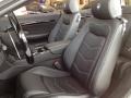 2012 Maserati GranTurismo Convertible Nero Interior Front Seat Photo