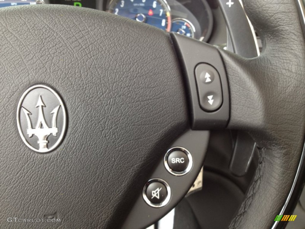 2012 Maserati GranTurismo Convertible GranCabrio Sport Controls Photo #65833718