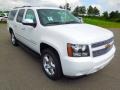 2012 Summit White Chevrolet Suburban LTZ  photo #2