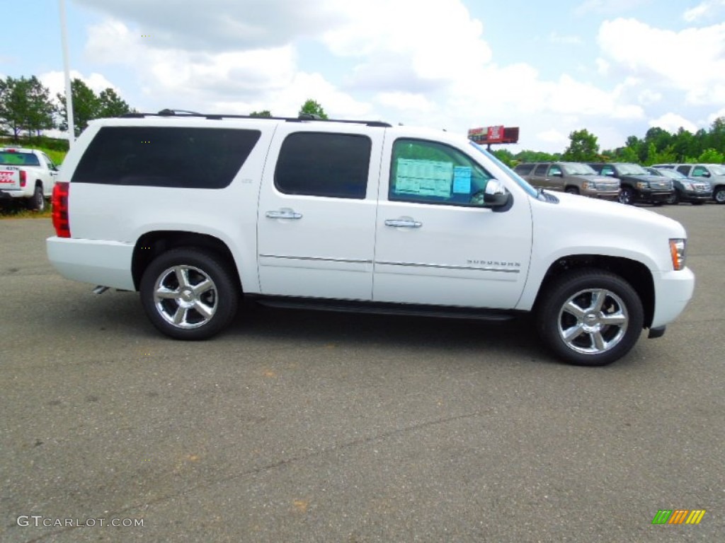 Summit White 2012 Chevrolet Suburban LTZ Exterior Photo #65834702