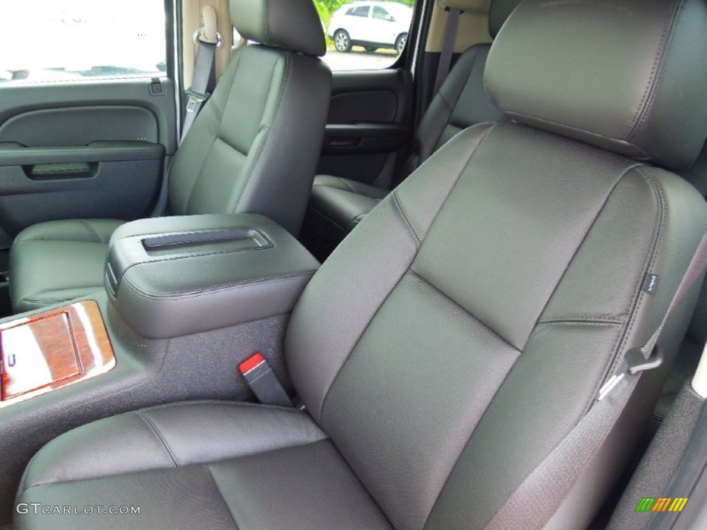 Ebony Interior 2012 Chevrolet Suburban LTZ Photo #65834753