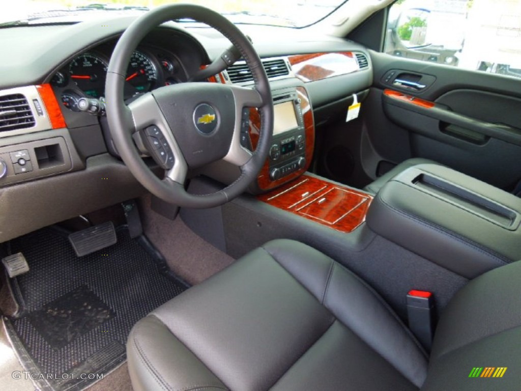 Ebony Interior 2012 Chevrolet Suburban Ltz Photo 65834951