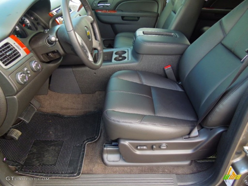 2012 Suburban LT 4x4 - Graystone Metallic / Ebony photo #8